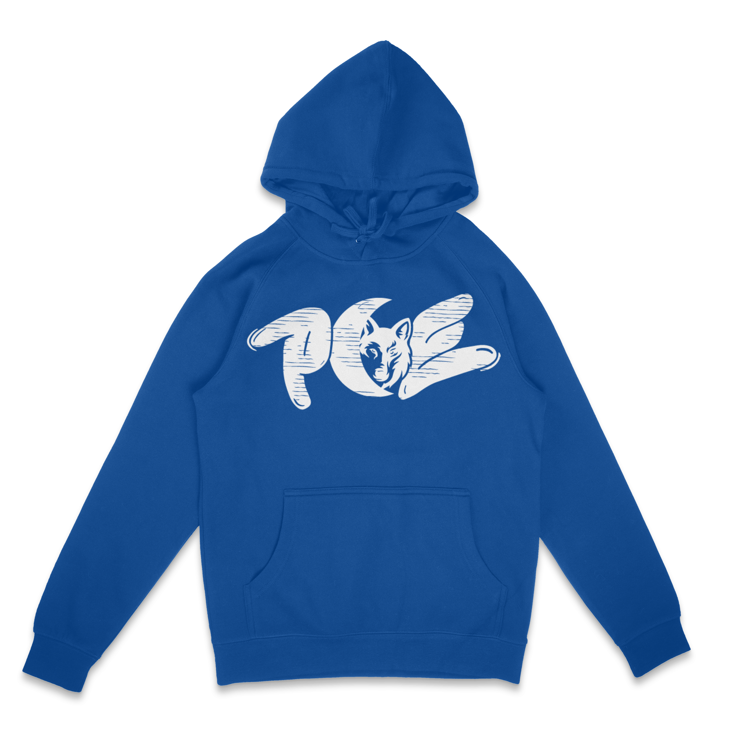 bold print PCE hoodie