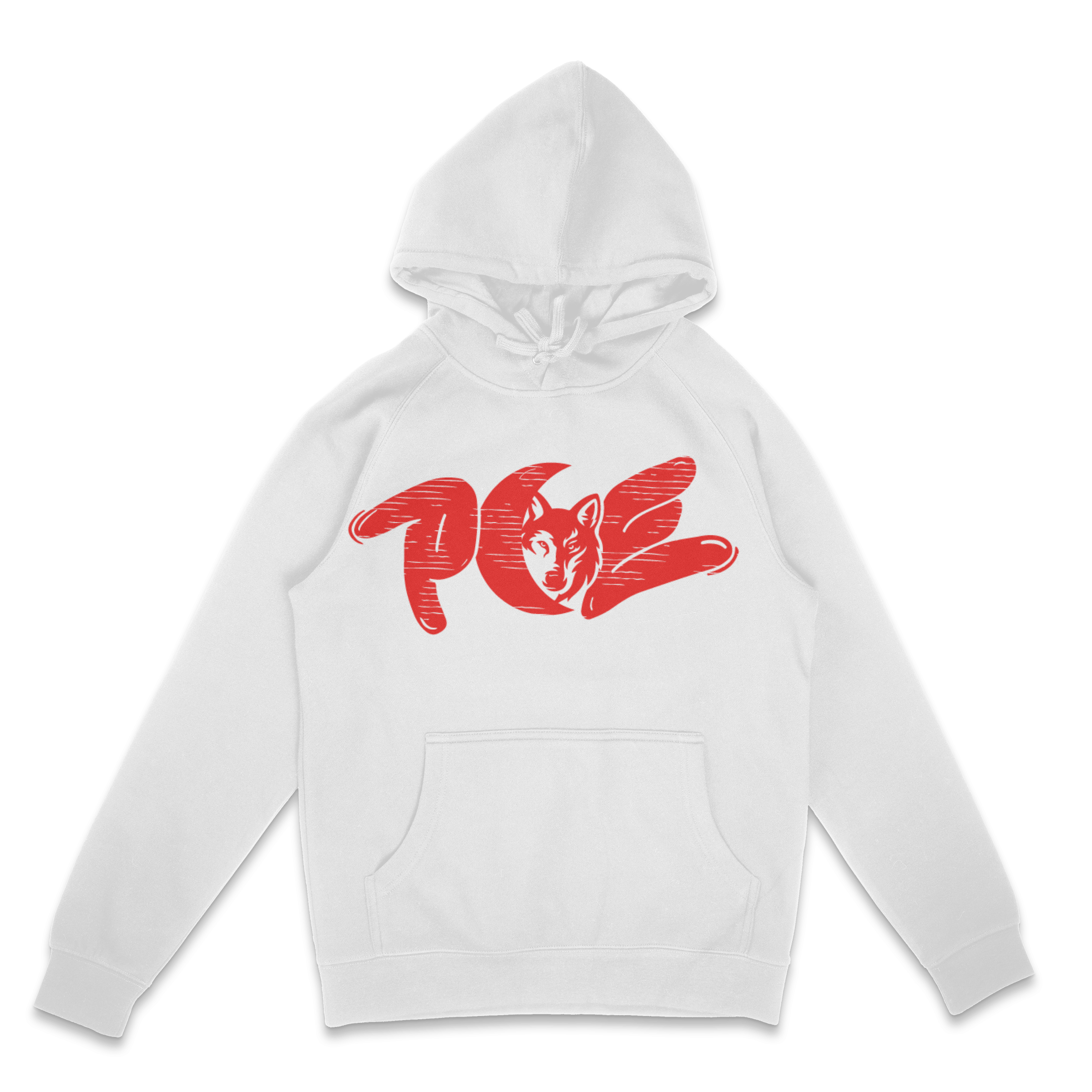 Red bold PCE hoodie