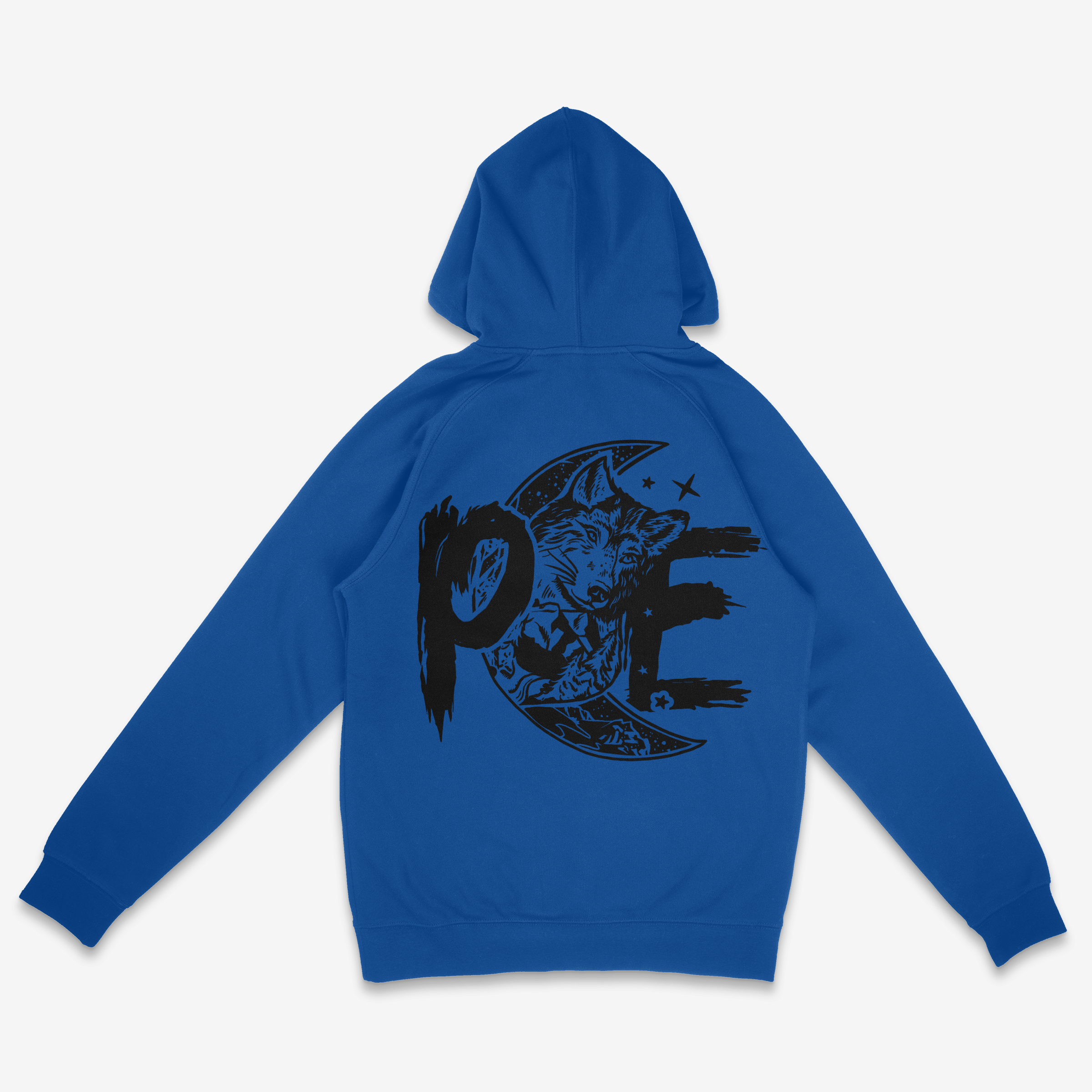 blue PCE hodie